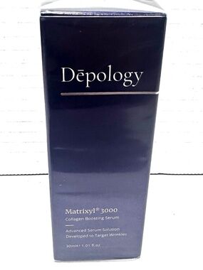 Depology MATRIXYL 3000 Collagen Boosting Serum Targets Wrinkles 1 fl.oz Sealed